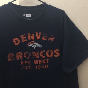 NFL (Denver Broncos)- Blue “AFC West-Est 1960” Tee